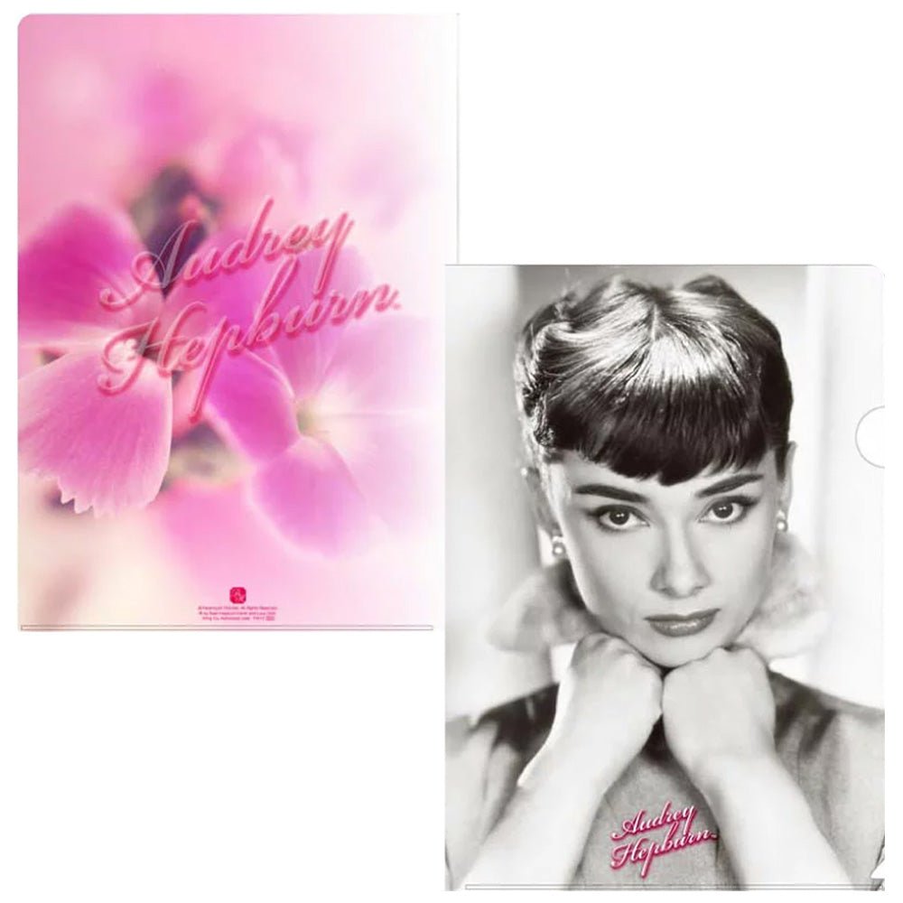 AUDREY HEPBURN オードリー・ヘプバーン - A4クリアファイル / B / ファイル・バインダー - PGS